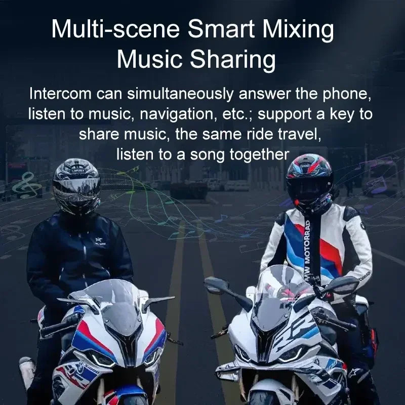Y12 Pro Helmet Intercom