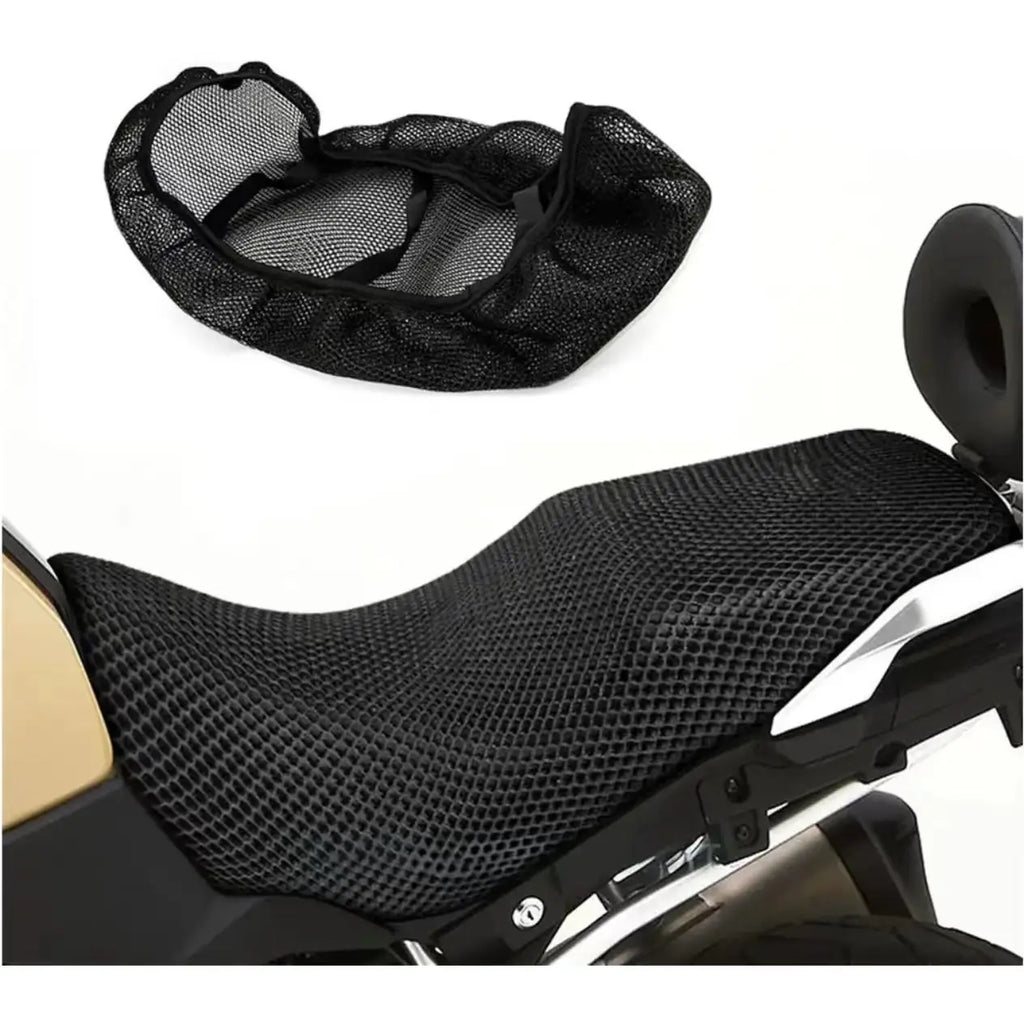 Universal 3D Honeycomb Mesh Motorcycle Seat Cushion Cover