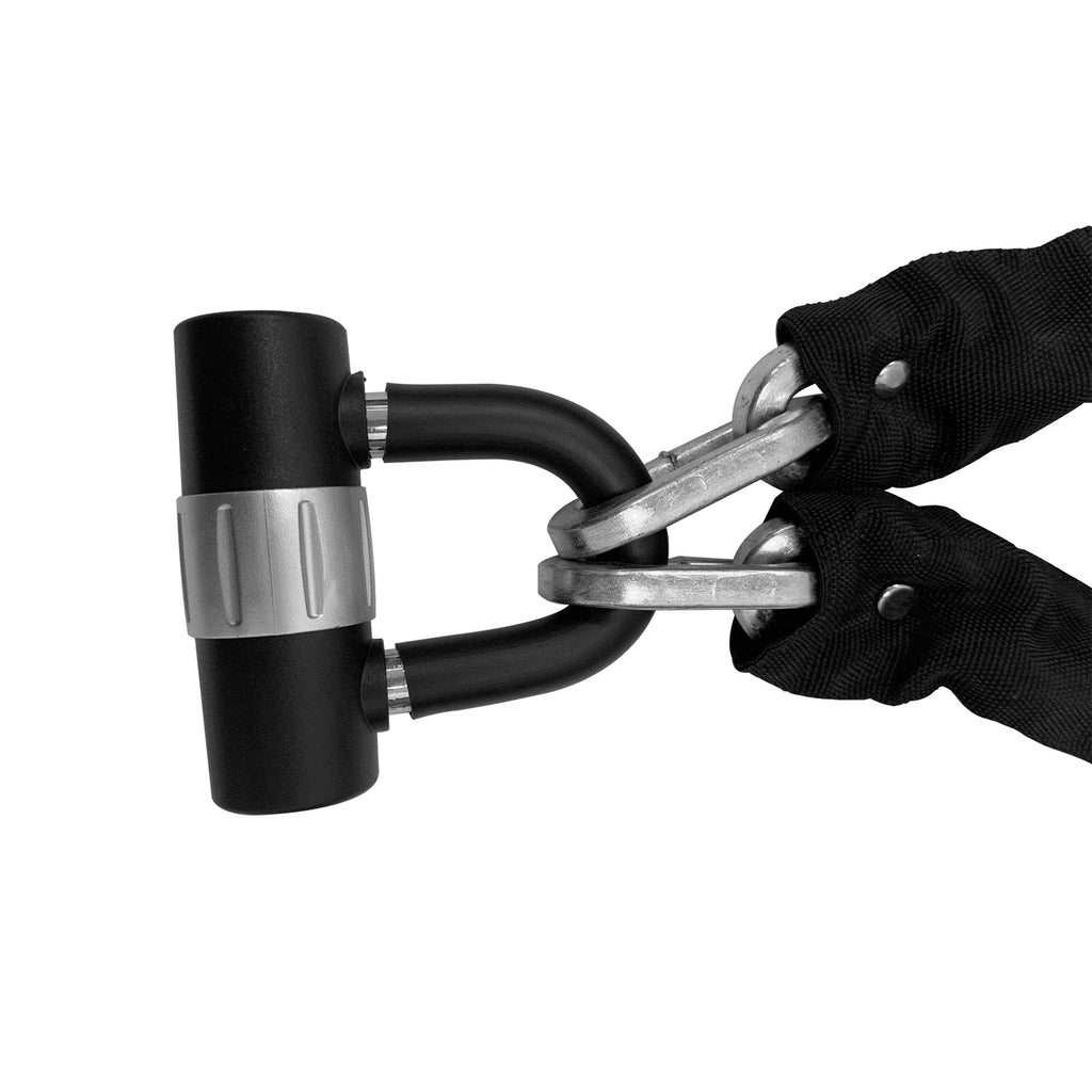 Universal Heavy Duty Steel Security Chain & U-Lock Combo