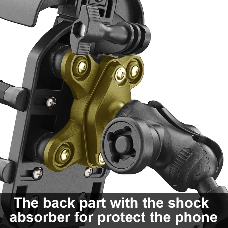 Universal Shockproof Motorcycle Phone Mount / Holder
