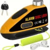 USB Rechargeable Alarm Disc Lock Set