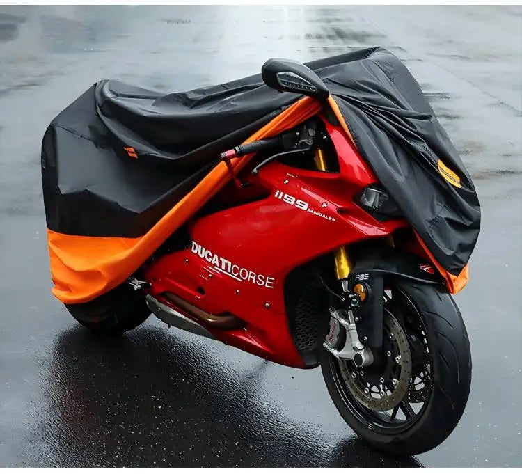 All-Weather Heavy Duty Outdoor Motorcycle Cover