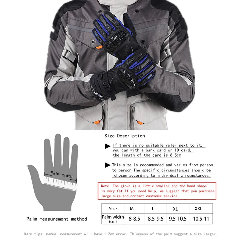 Suomy Waterproof Winter Motorcycle Gloves
