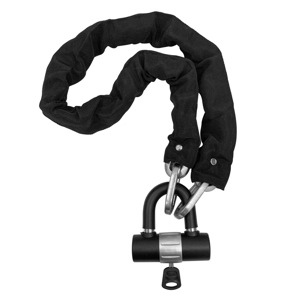 Universal Heavy Duty Steel Security Chain & U-Lock Combo