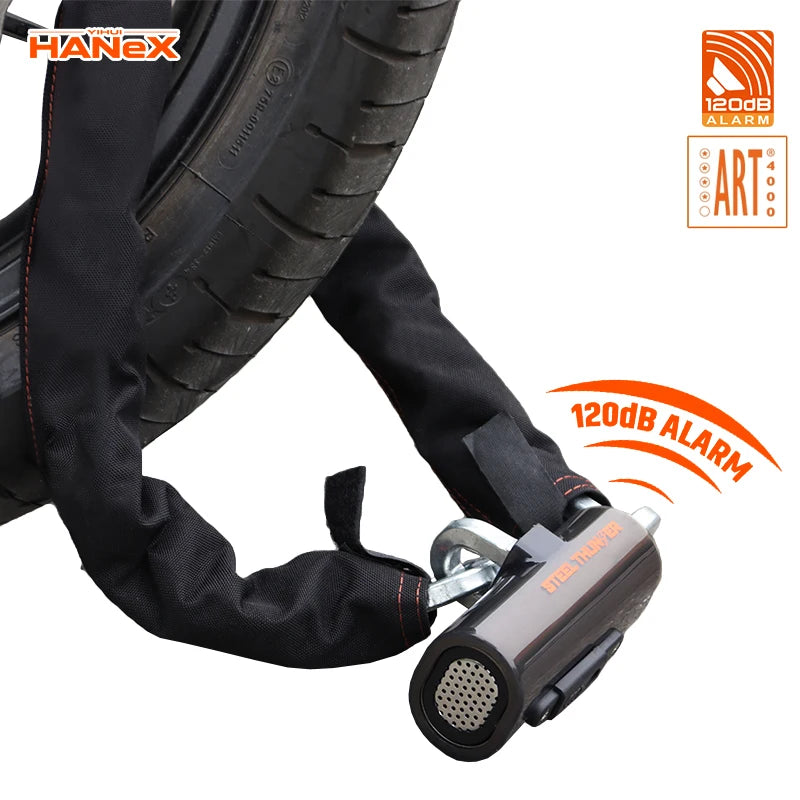 HANEX (YIHUI) Steel Thunder 120dB Alarm Chain Lock