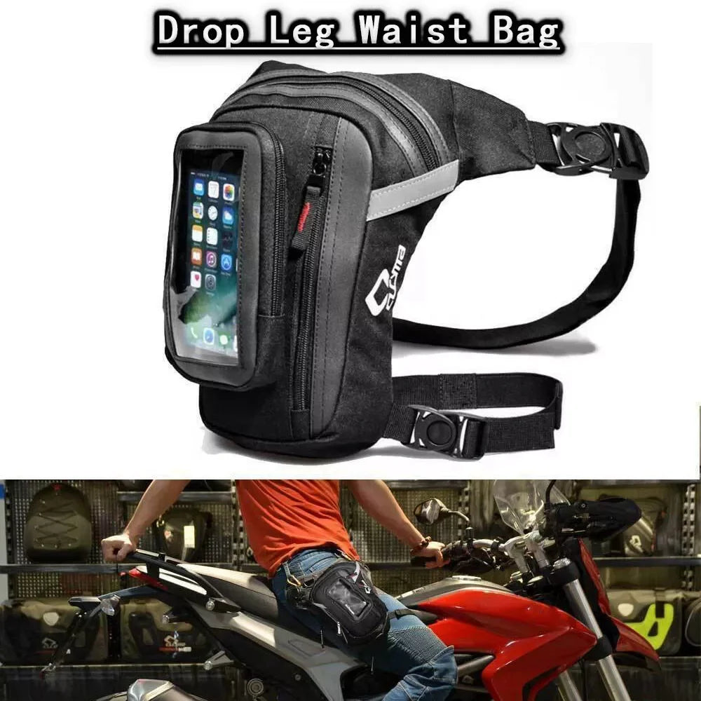 SMNU Motorcycle Drop Leg & Waist Bag