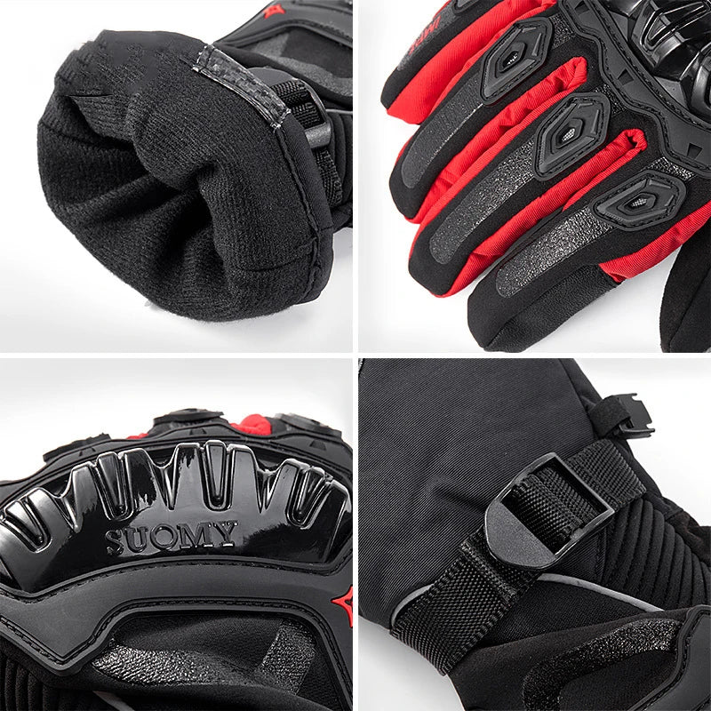Suomy Waterproof Winter Motorcycle Gloves