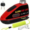 USB Rechargeable Alarm Disc Lock Set