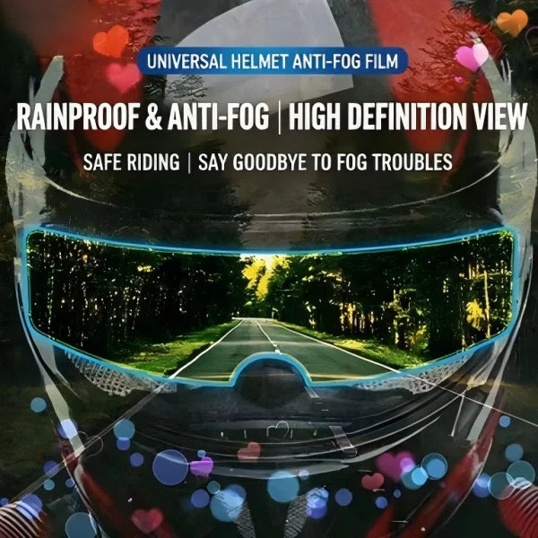Universal Helmet Anti-Fog Film