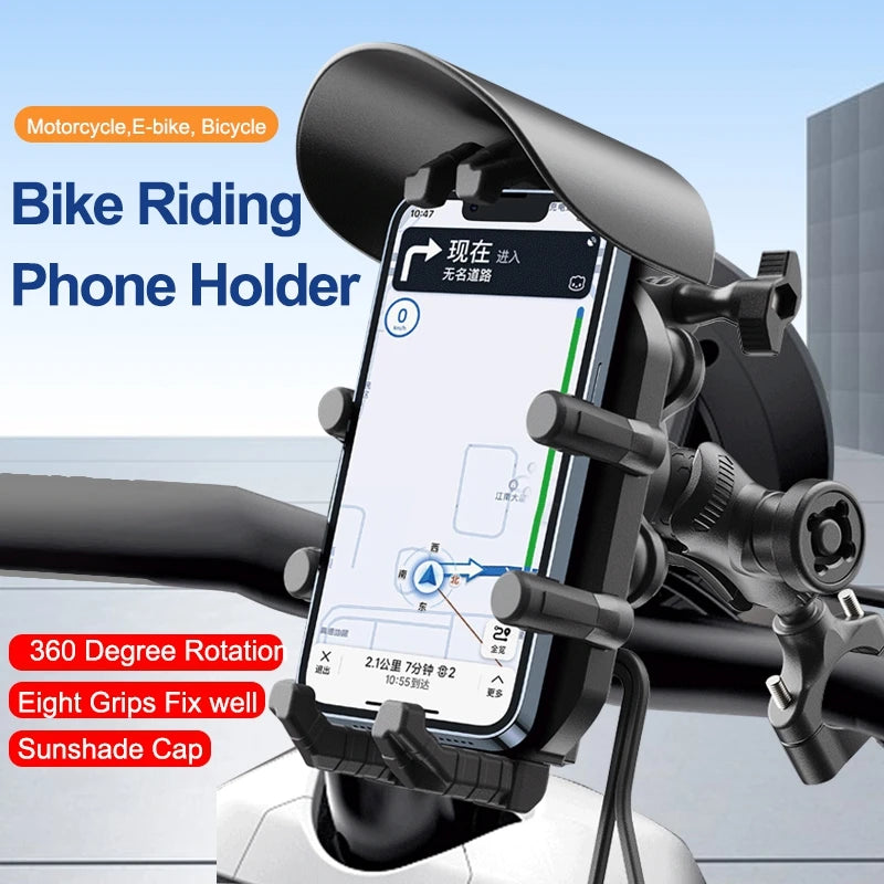 Universal Shockproof Motorcycle Phone Mount / Holder