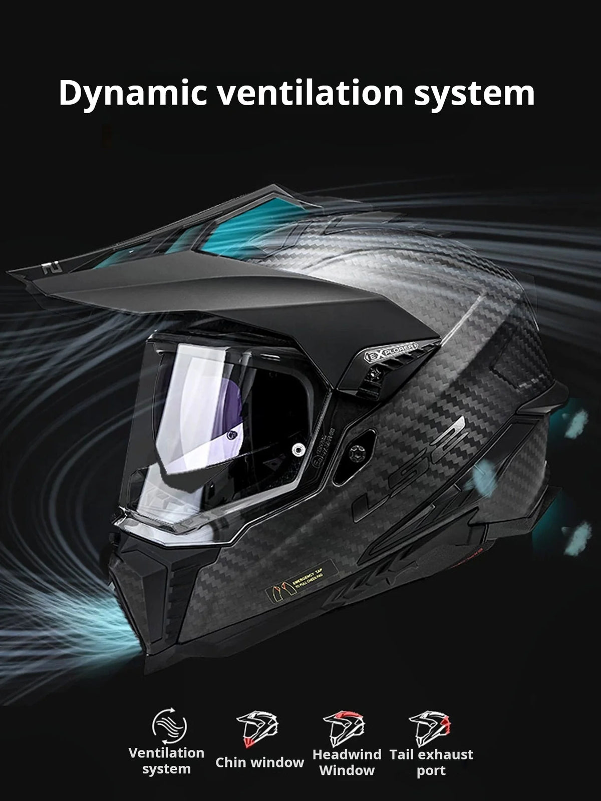 LS2 MX701 C Explorer Carbon